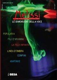 Melissi vol. 20-21: Le dimensioni della voce - copertina
