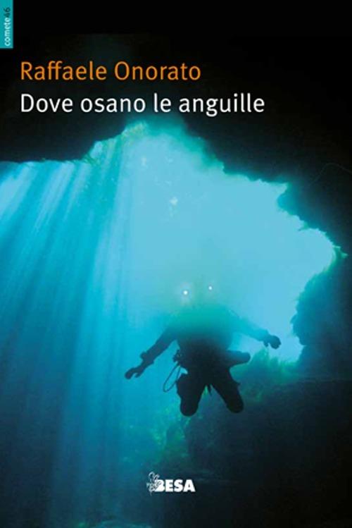 Dove osano le anguille ovvero racconti di uno speleosub - Raffaele Onorato - copertina