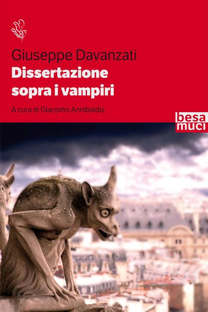 Dissertazione sopra i vampiri - Giuseppe Davanzati - copertina