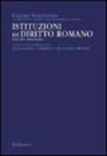 Libro Istituzioni di diritto romano Cesare Sanfilippo