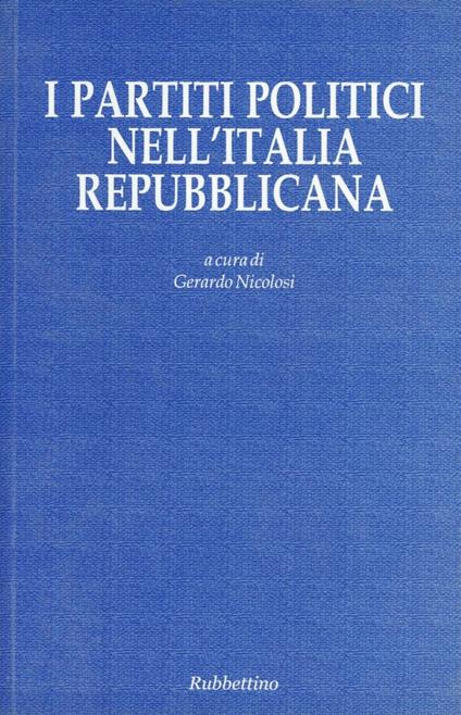 I partiti politici nell'Italia repubblicana - copertina