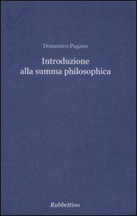 Introduzione alla summa philosophica - Domenico Pagano - copertina