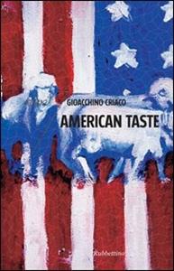 Libro American taste Gioacchino Criaco