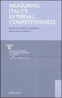 Measuring Italy's external competitiveness - copertina