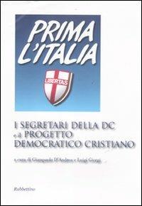 I segretari della DC e il progetto democratico cristiano - copertina