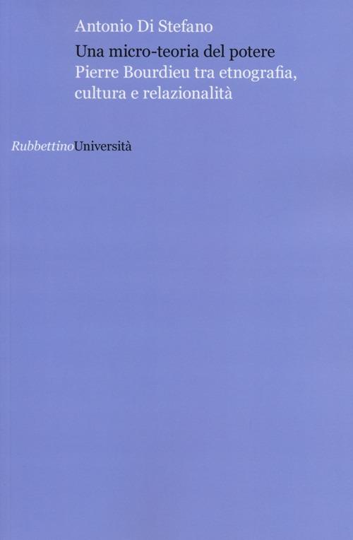 Una micro teoria del potere - Antonio Di Stefano - copertina