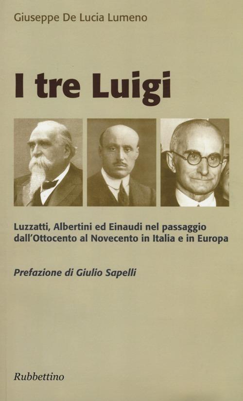 I tre Luigi - Giuseppe De Lucia Lumeno - copertina