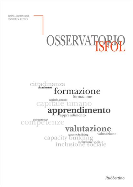 Osservatorio Isfol (2013) vol. 1-2 - copertina