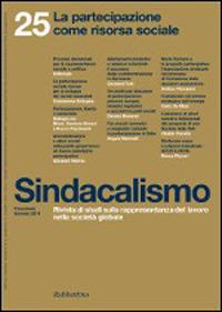 Sindacalismo. Vol. 25 - copertina