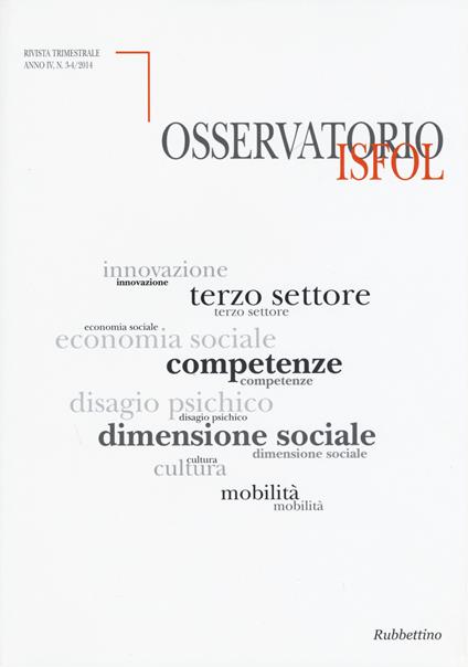 Osservatorio Isfol (2015) vol. 3-4 - copertina