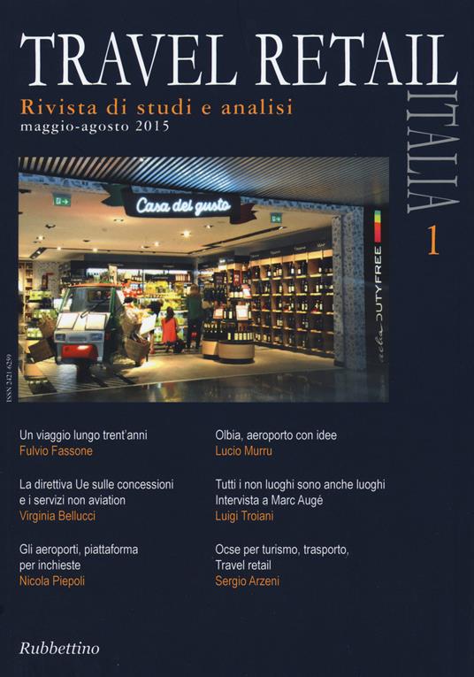 Travel retail Italia (2015). Vol. 1 - copertina