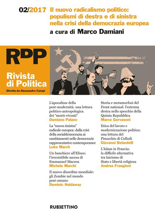 Rivista di politica (2017). Vol. 2: nuovo radicalismo politico: populismi di destra e di sinistra nella crisi della democrazia europea, Il. - copertina