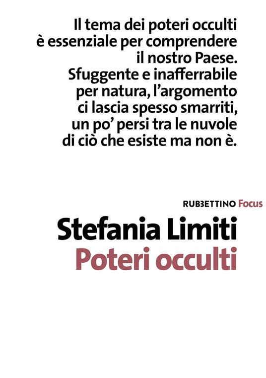 Poteri occulti - Stefania Limiti - copertina