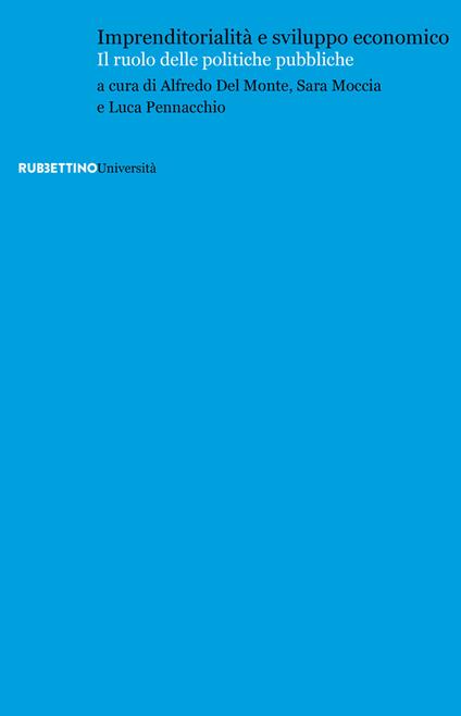 Imprenditorialità e sviluppo economico. Il ruolo delle politiche pubbliche - copertina