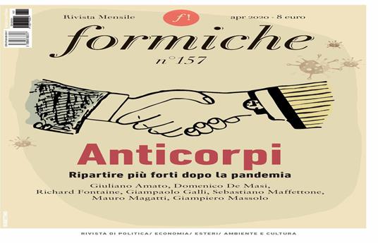 Formiche (2020). Vol. 157: Anticorpi. Ripartire più forti dopo la pandemia (Aprile). - copertina