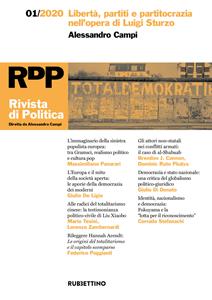 Libro Rivista di politica (2020). Vol. 1: Libertà, partiti e partitocrazia nell'opera di Luigi Sturzo. 