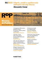 Rivista di politica (2020). Vol. 1: Libertà, partiti e partitocrazia nell'opera di Luigi Sturzo.