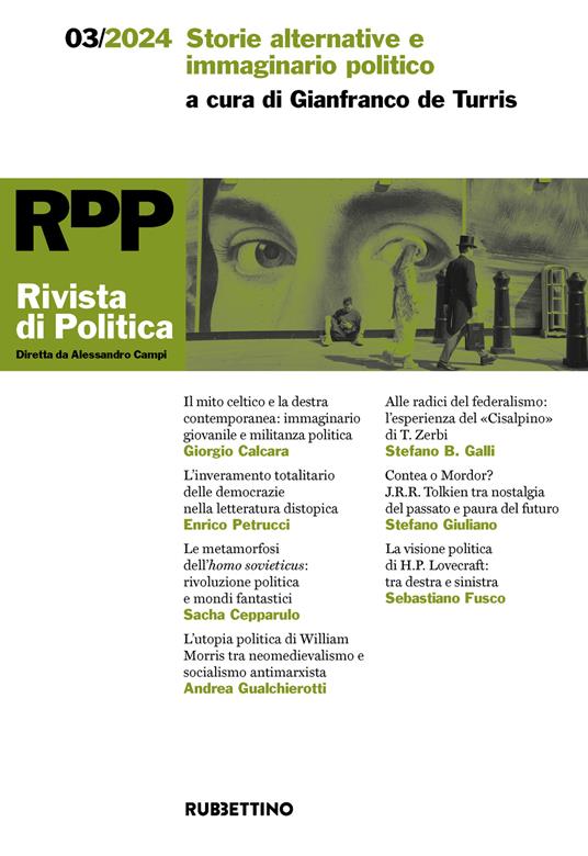 Rivista di politica (2024). Vol. 3: Storie alternative e immaginario politico - copertina