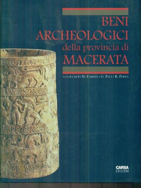 Beni archeologici della provincia di Macerata - copertina