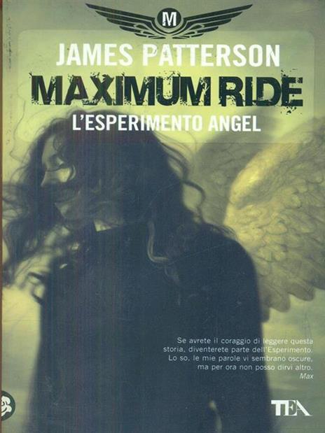 L' esperimento Angel. Maximum Ride - James Patterson - copertina