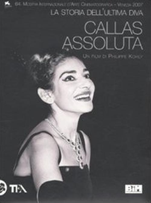 Callas assoluta. La storia dell'ultima diva. DVD - copertina