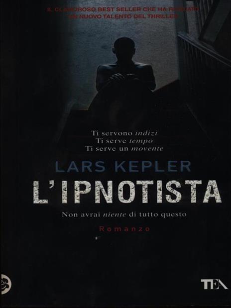 L'ipnotista - Lars Kepler - copertina