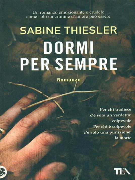 Dormi per sempre - Sabine Thiesler - 2