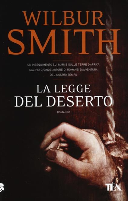 La legge del deserto - Wilbur Smith - copertina