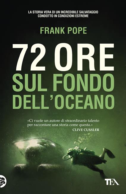 72 ore sul fondo dell'oceano - Frank Pope - copertina