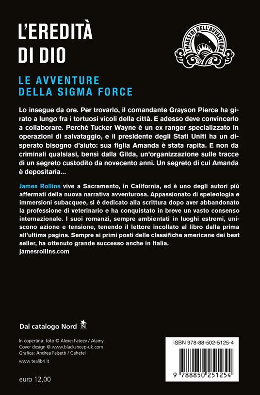 L'eredità di Dio - James Rollins - 2