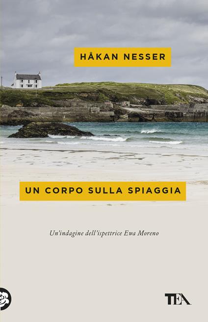 Un corpo sulla spiaggia - Håkan Nesser - copertina