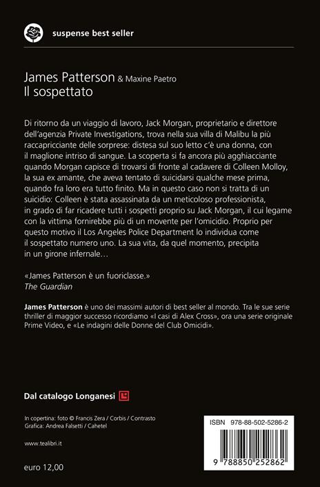 Il sospettato - James Patterson,Maxine Paetro - 2