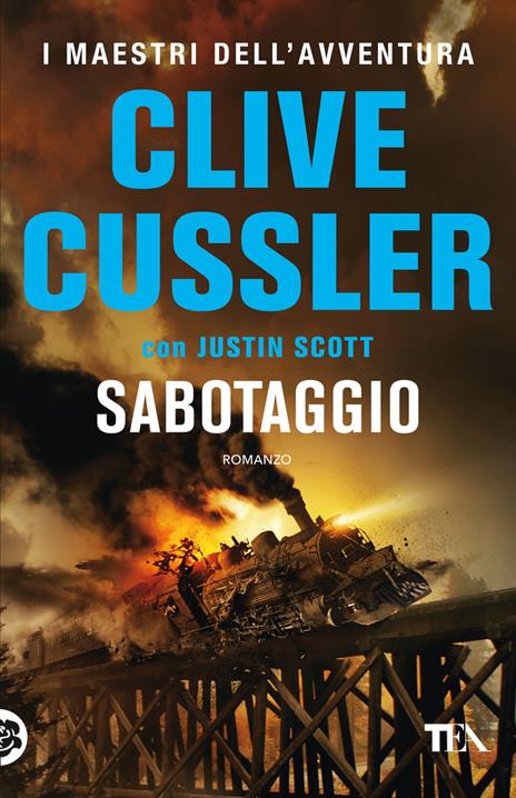 Sabotaggio - Clive Cussler,Justin Scott - copertina