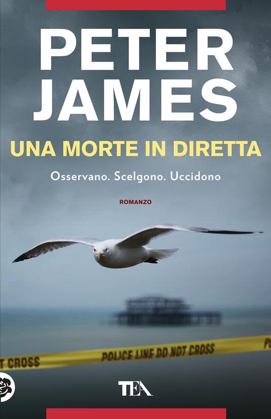 Una morte in diretta - Peter James - copertina