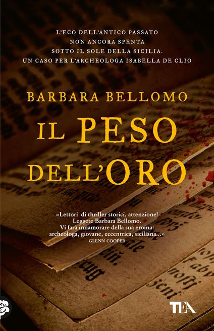 Il peso dell'oro - Barbara Bellomo - copertina