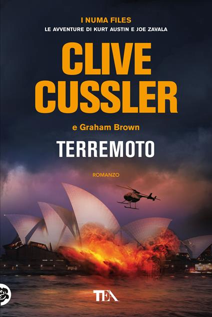 Terremoto - Clive Cussler,Graham Brown - copertina