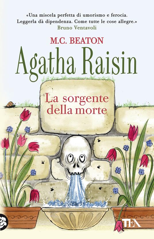La sorgente della morte. Agatha Raisin - M. C. Beaton - copertina
