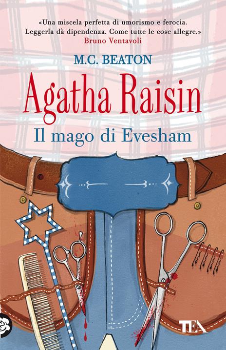 Il mago di Evesham. Agatha Raisin - M. C. Beaton - copertina