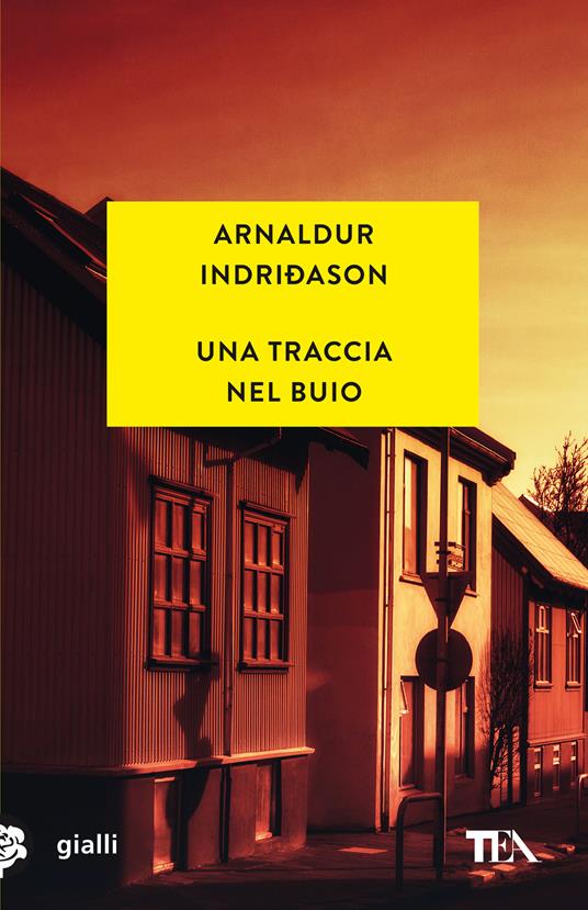 Una traccia nel buio - Arnaldur Indriðason - copertina