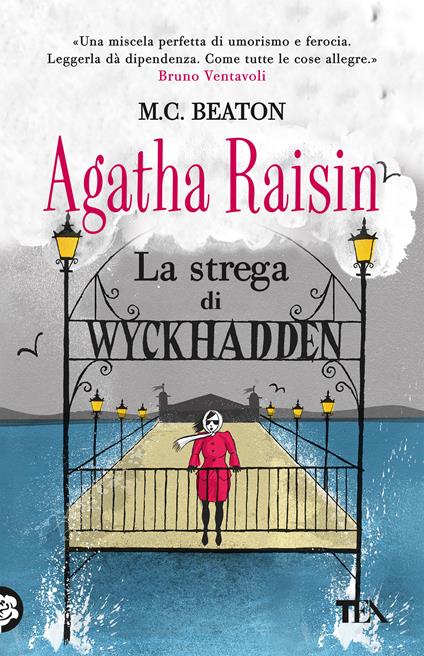 La strega di Wyckhadden. Agatha Raisin - M. C. Beaton - copertina