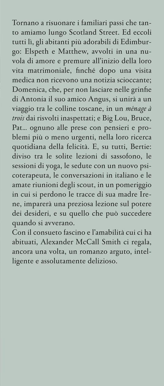 Un po' di cioccolato, Bertie? Le storie del 44 Scotland Street - Alexander McCall Smith - 2