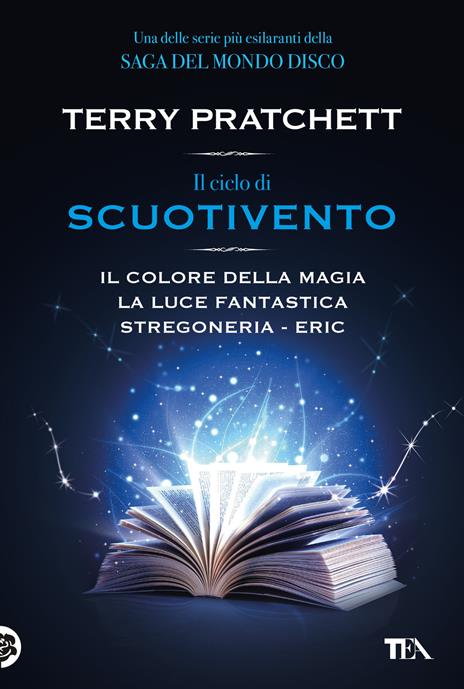 Il ciclo di scuotivento: Il colore della magia-La luce fantastica-Stregoneria-Eric - Terry Pratchett - copertina