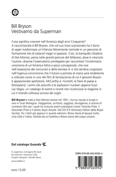 Vestivamo da Superman - Bill Bryson - 2