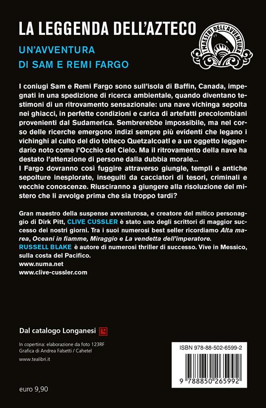 La leggenda dell'azteco - Clive Cussler,Russell Blake - 2