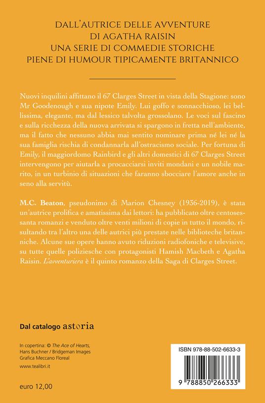 L'avventuriera. 67 Clarges Street - M. C. Beaton - 2