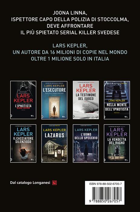 L'uomo della sabbia - Lars Kepler - 2