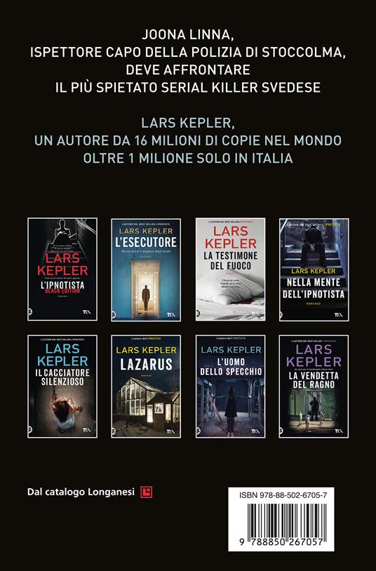 L'uomo della sabbia - Lars Kepler - 2
