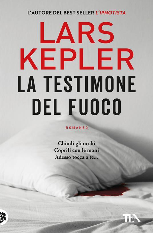 La testimone del fuoco - Lars Kepler - copertina