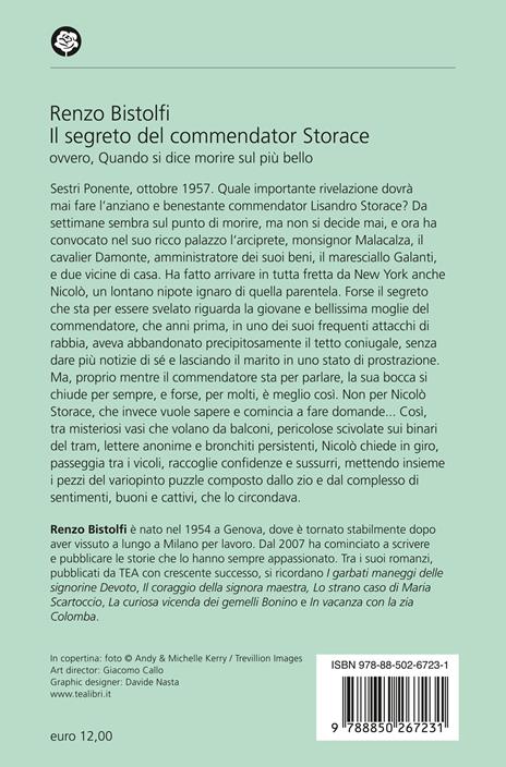 Il segreto del commendator Storace. Ovvero, quando si dice morire sul più bello - Renzo Bistolfi - 2