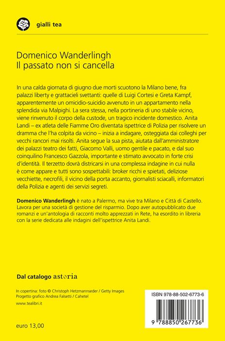Il passato non si cancella. Un caso per l'ispettrice Anita Landi - Domenico Wanderlingh - 2